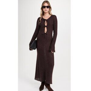 **NEW** ALOHAS Brown Maxi Dress